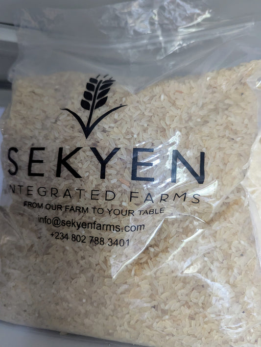 Stone-free Nigerian rice 5kg resealable pack